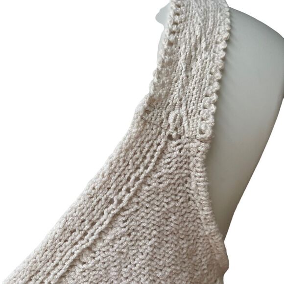 Madewell Crochet-Strap Sweater Tank, Sz M - Picture 9 of 13